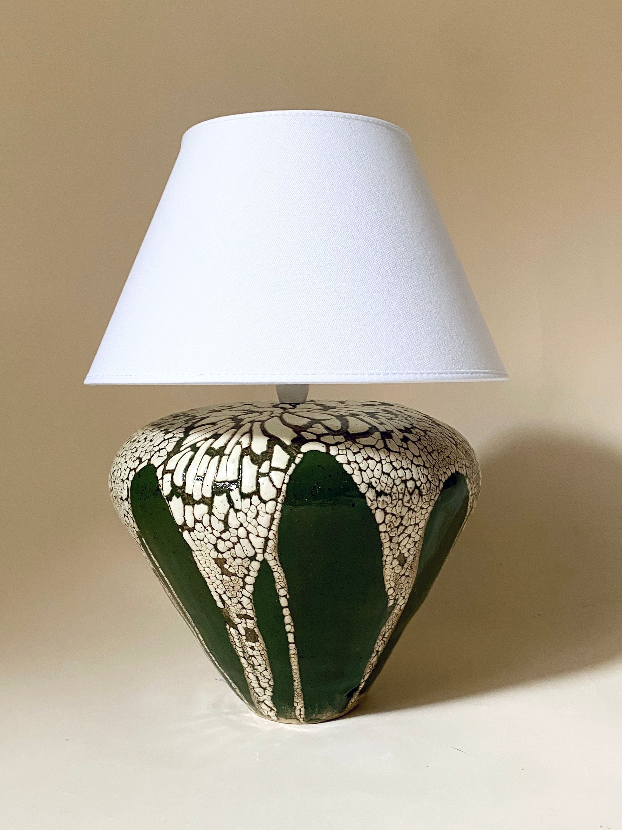 Lampe de Table Verte