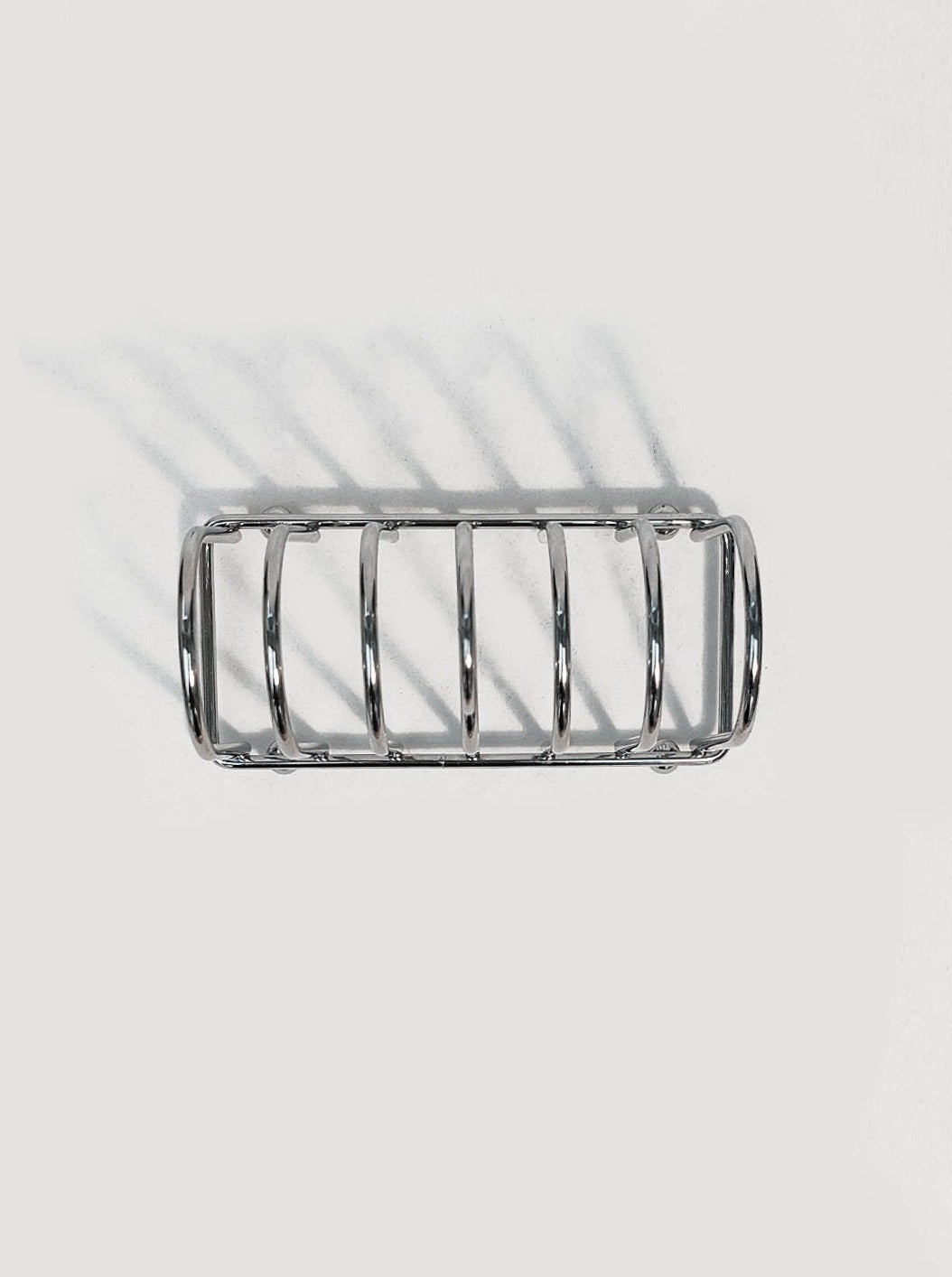 Charming Art Deco Toast Rack designed with a unique combination of curves and angles