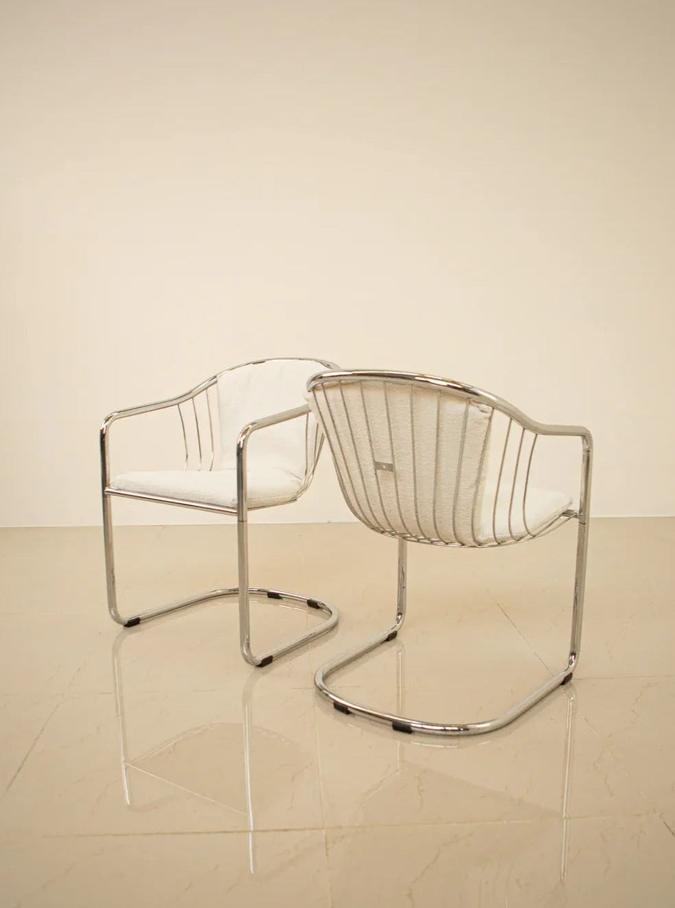 Pair of Chairs by Gastone Rinaldi 70's/80's