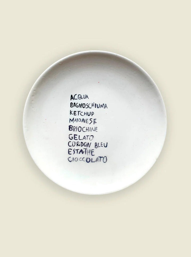 "Tommy's Essentials" Plate