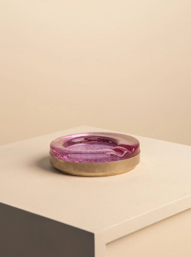 Glass ashtray designed by DLG Joe Colombo for Arnolfo Di Cambio in the 1960's