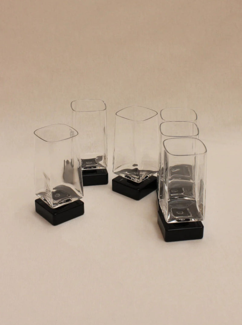 Italian Glasses - Hand-crafted, crystal clear glassware with elegant design