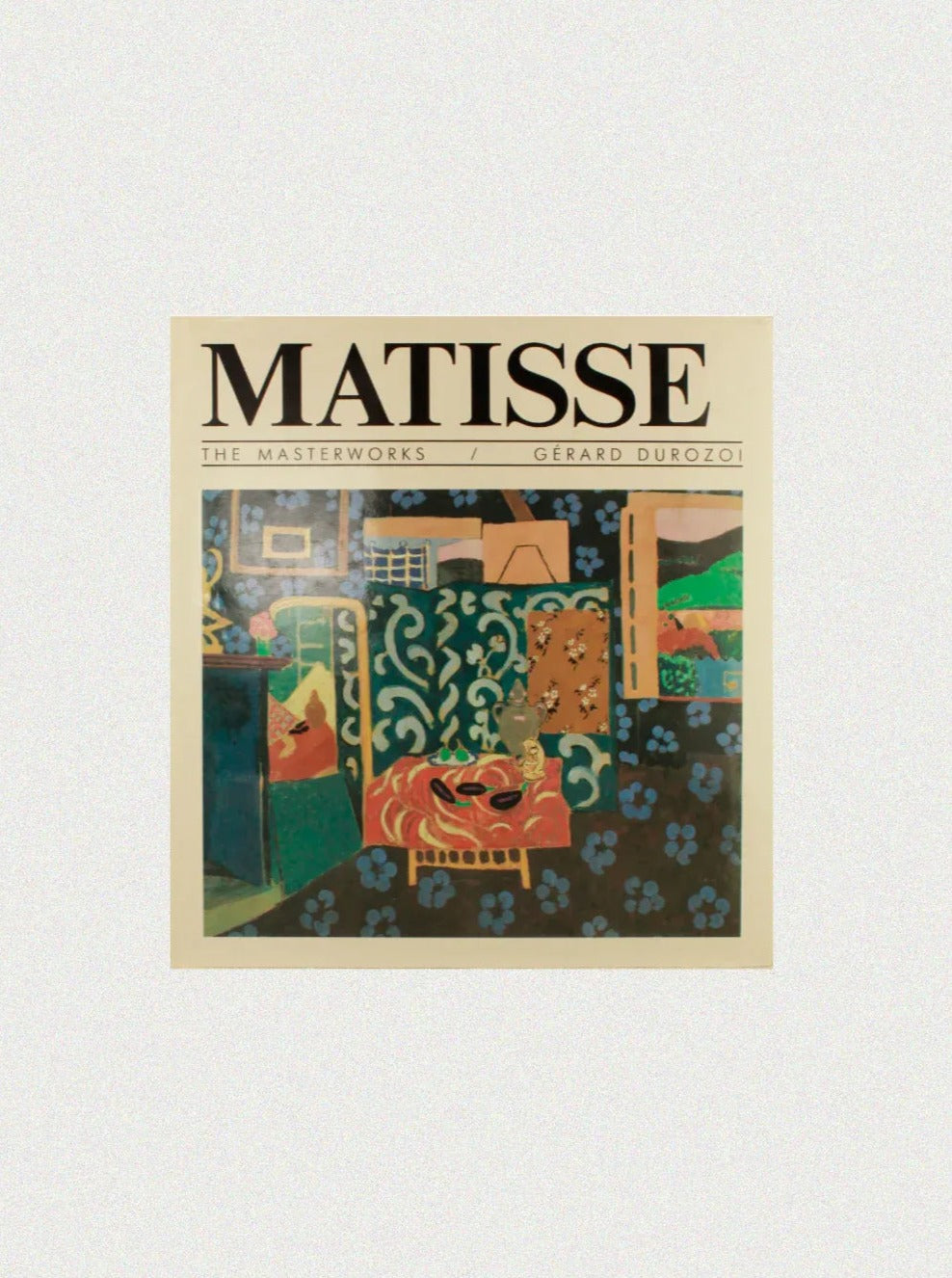 Matisse 'The Masterworks' book cover featuring colorful art pieces