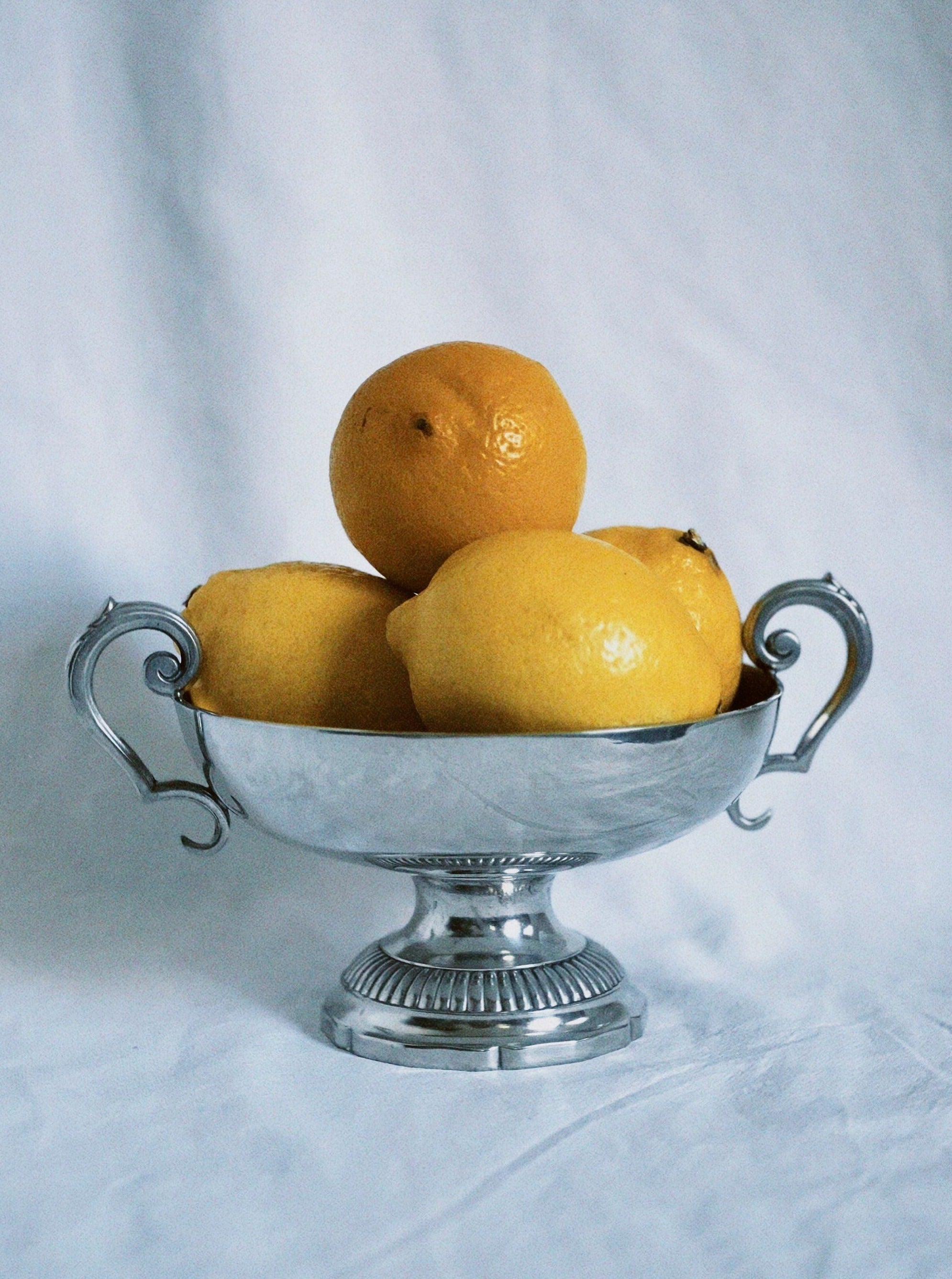 Silver Fruit Bowl