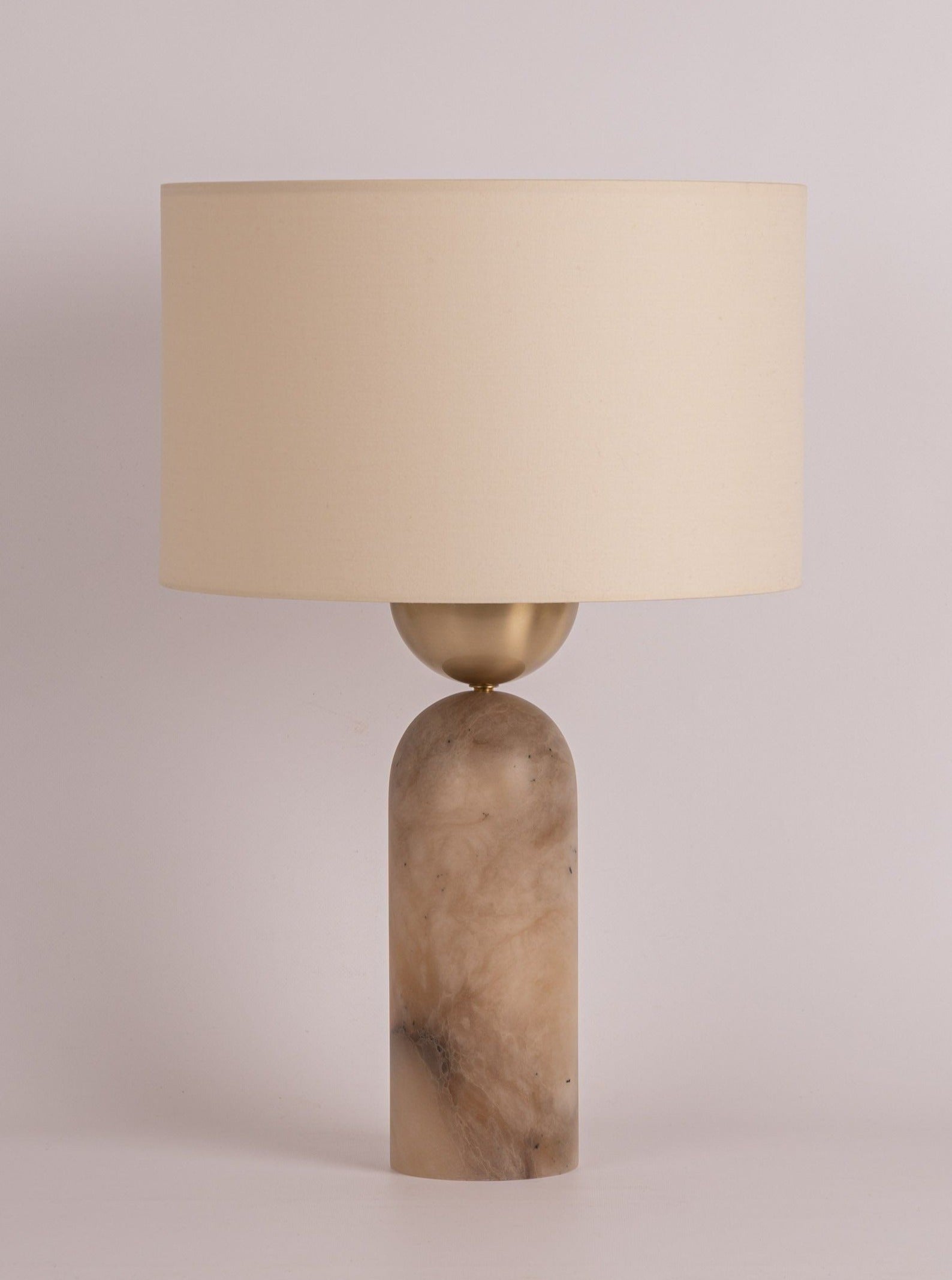 Table Lamps Peona Tobacco Alabaster Simone & Marcel