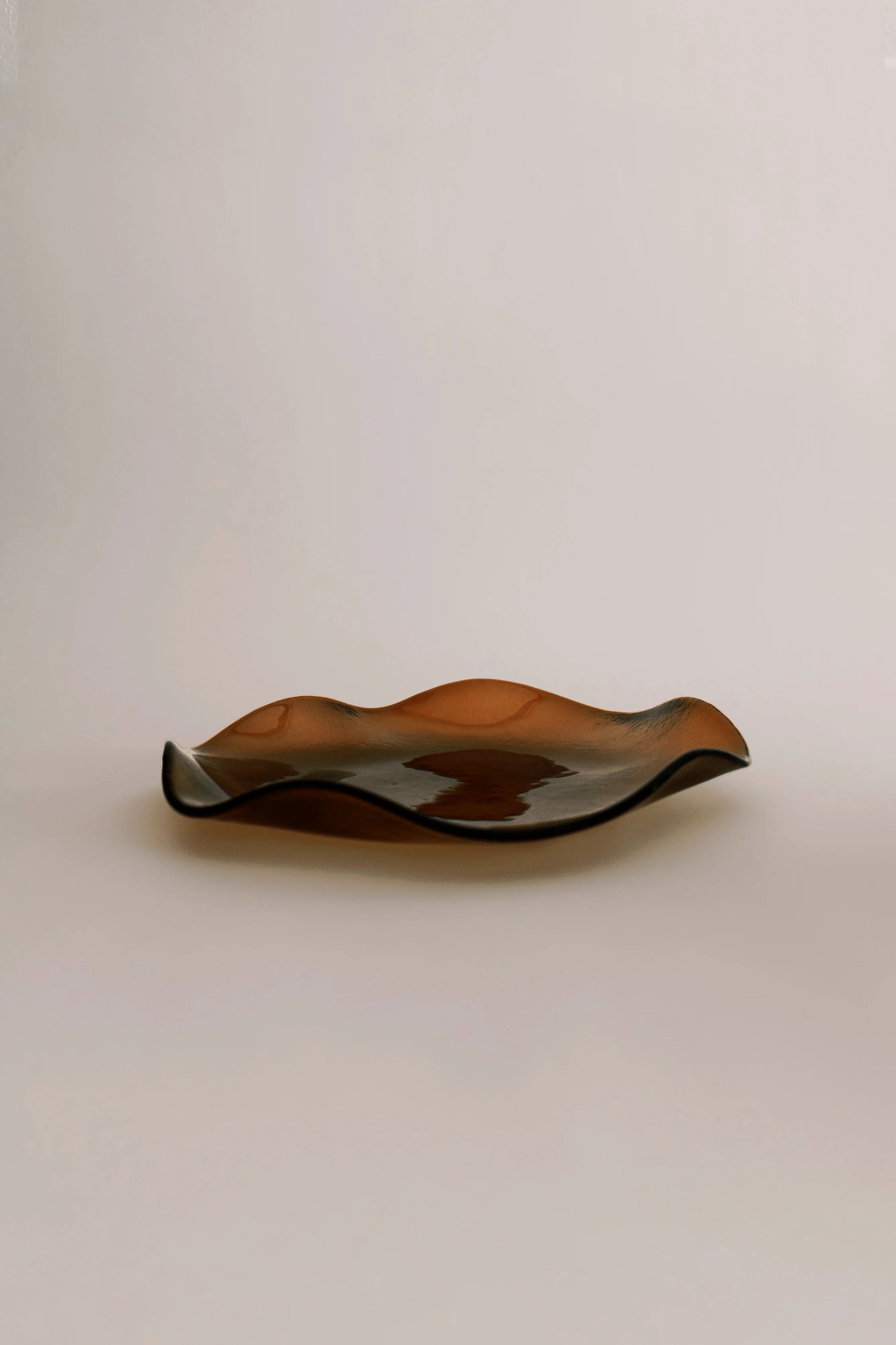 Charger Plates Petal Plate - Large Pecan (Transparent) Sophie Lou Jacobsen