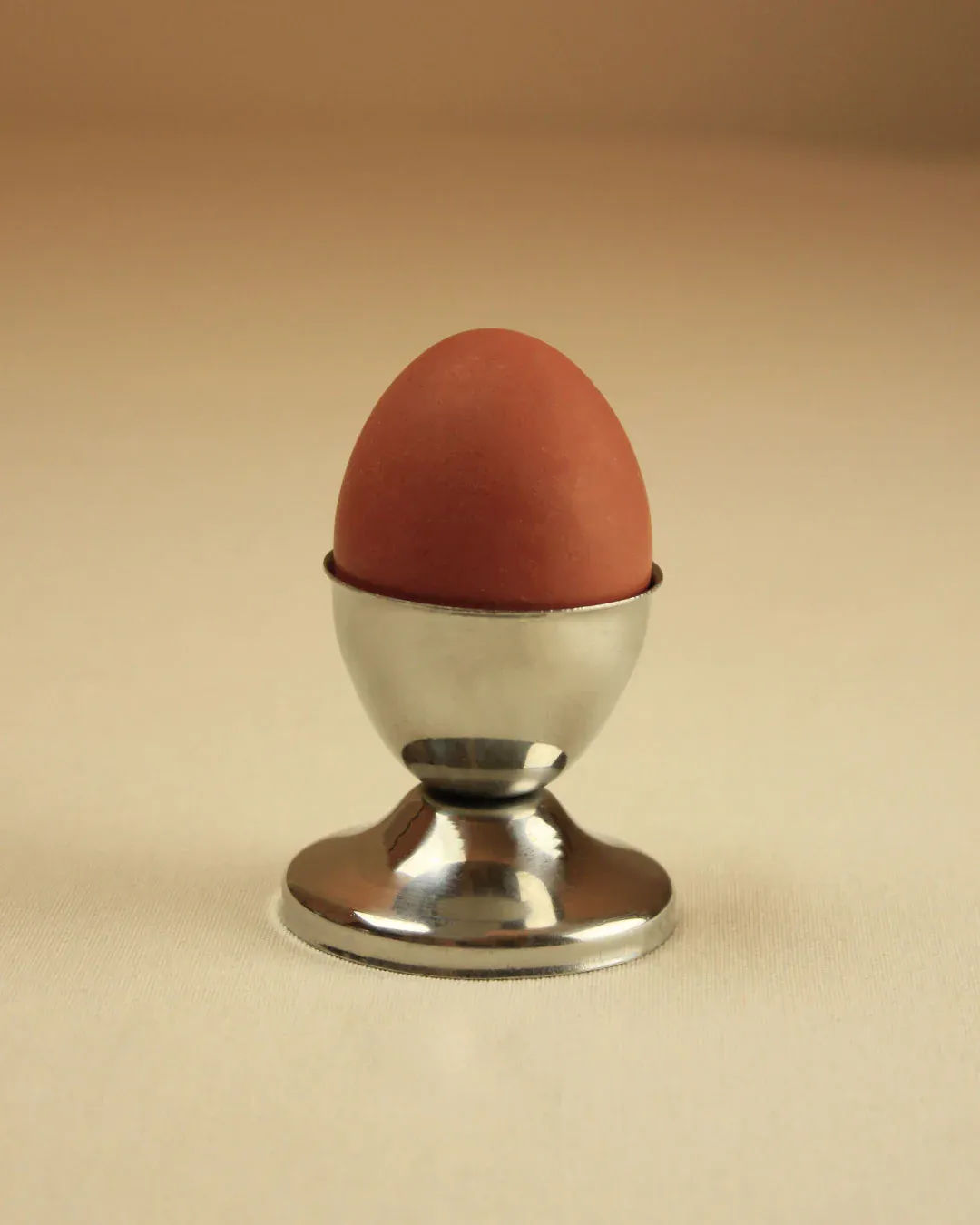 Set of Six Stainless Steel Egg Cups