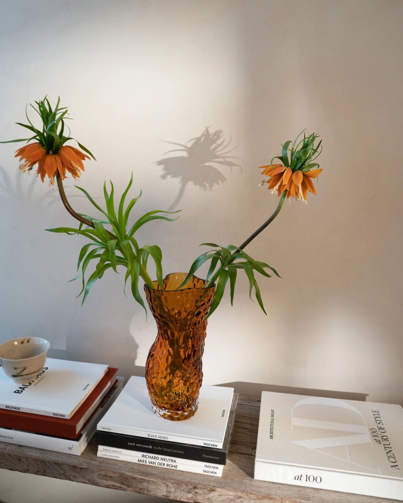 Vases Ostrea Rock Glass Vase - Amber Hein Studio