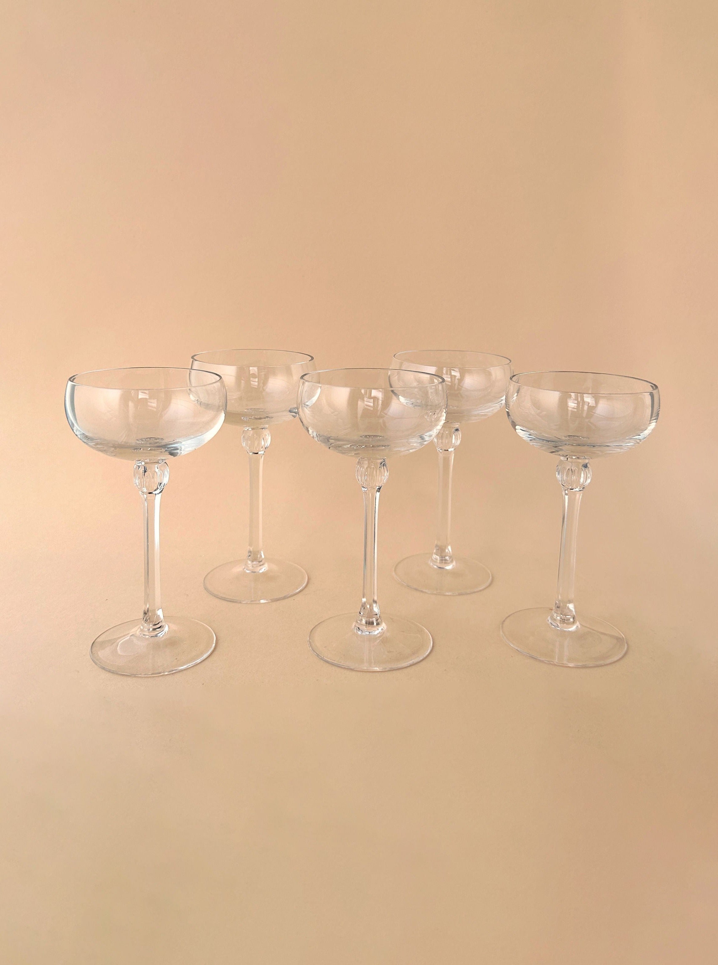 5 Small Champagne Bowls
