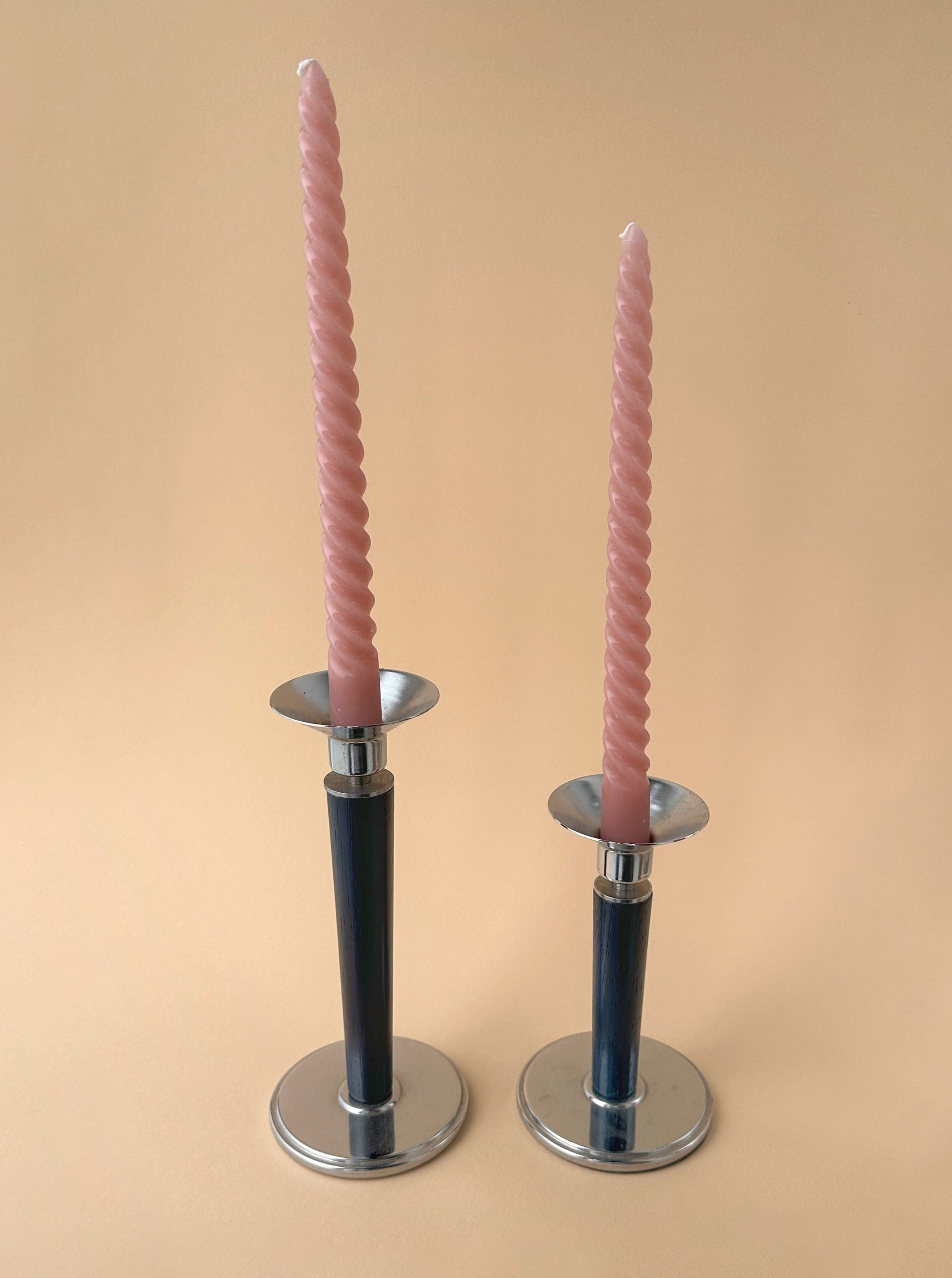 Set of 2 Postmodern Candleholders