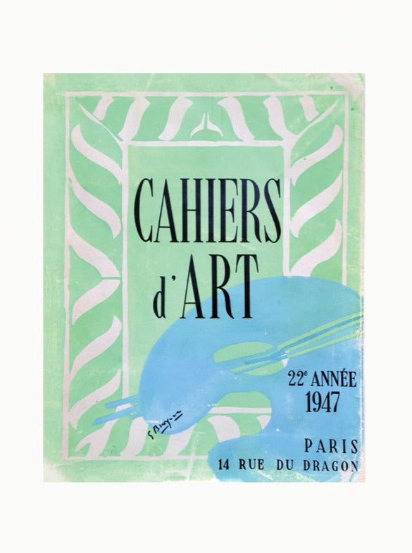 Revue Cahiers d'Art 1947