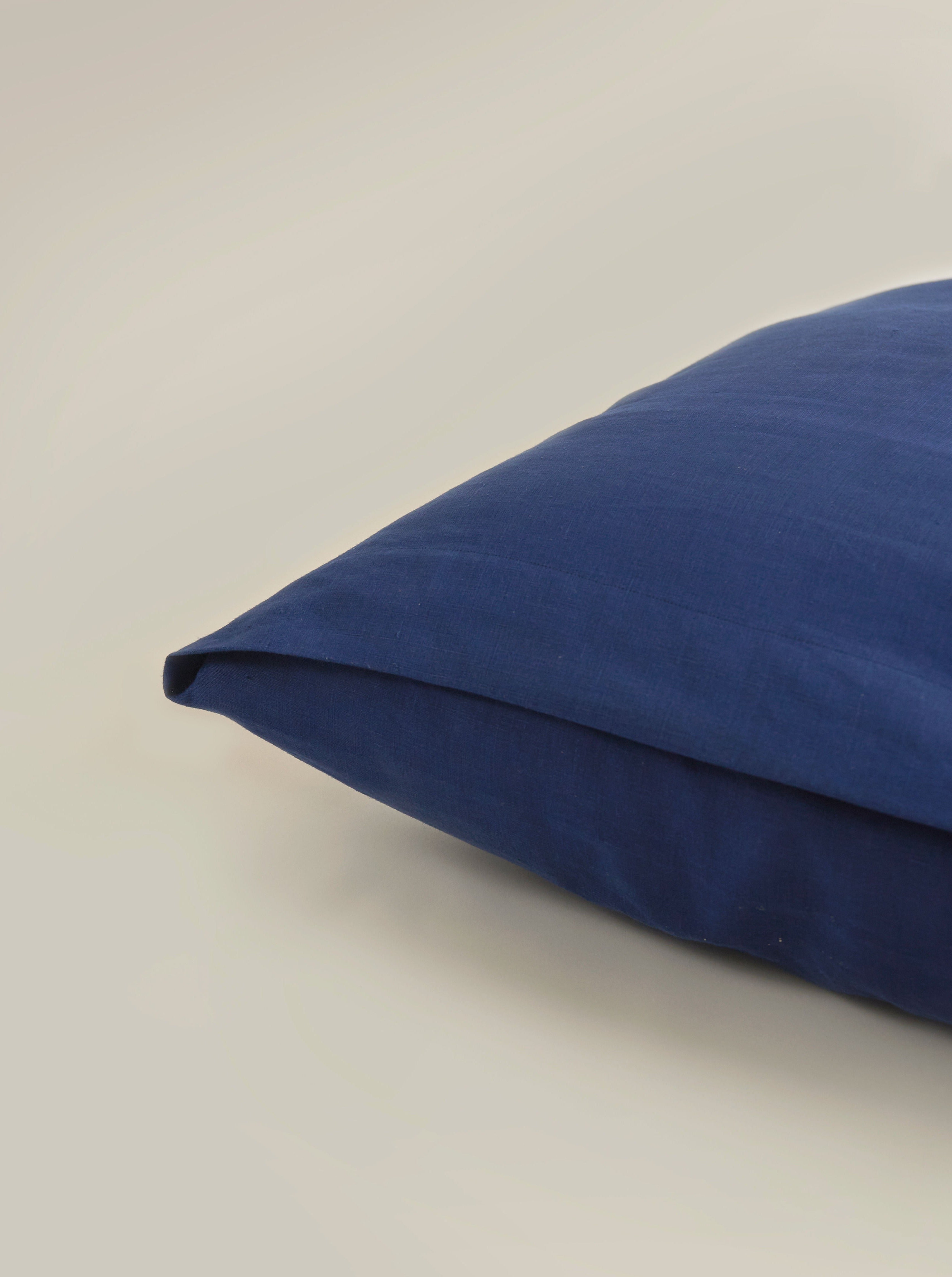 Hemp pillowcase pair in natural color with soft and breathable texture