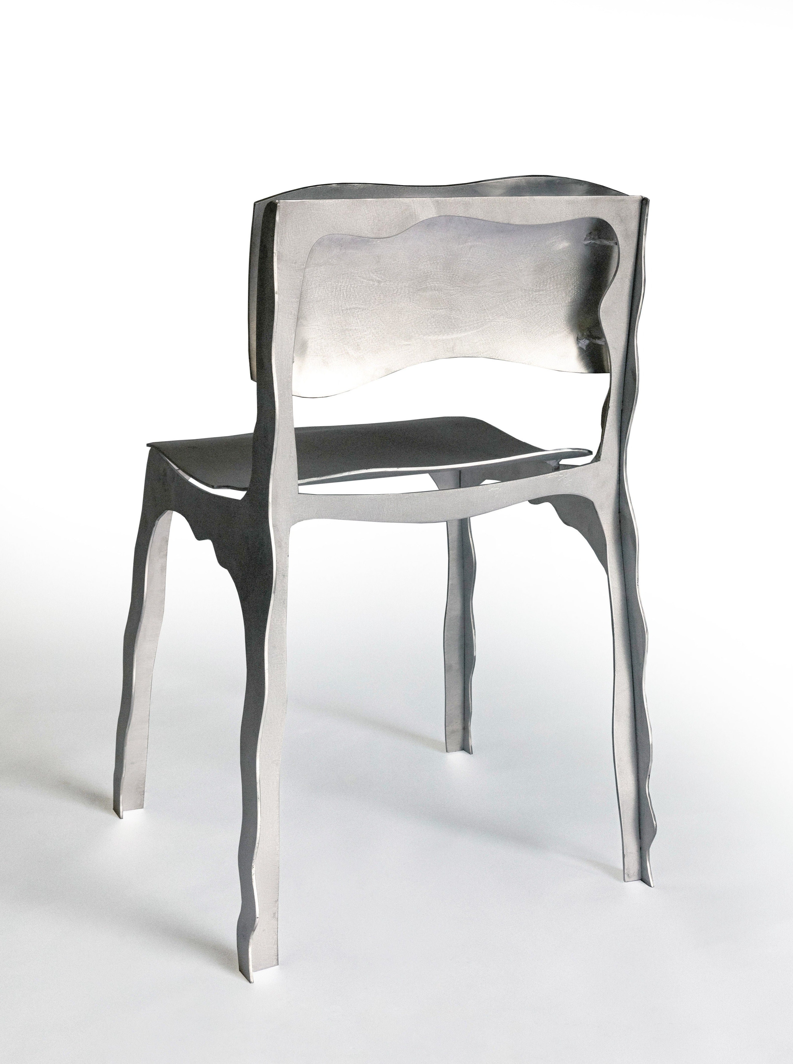 Elegant Contemporary Vanity Chair (V2) with ergonomic backrest and comfortable seating